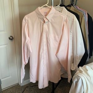 Mens Brooks Brothers Button Down Size 16.5 35